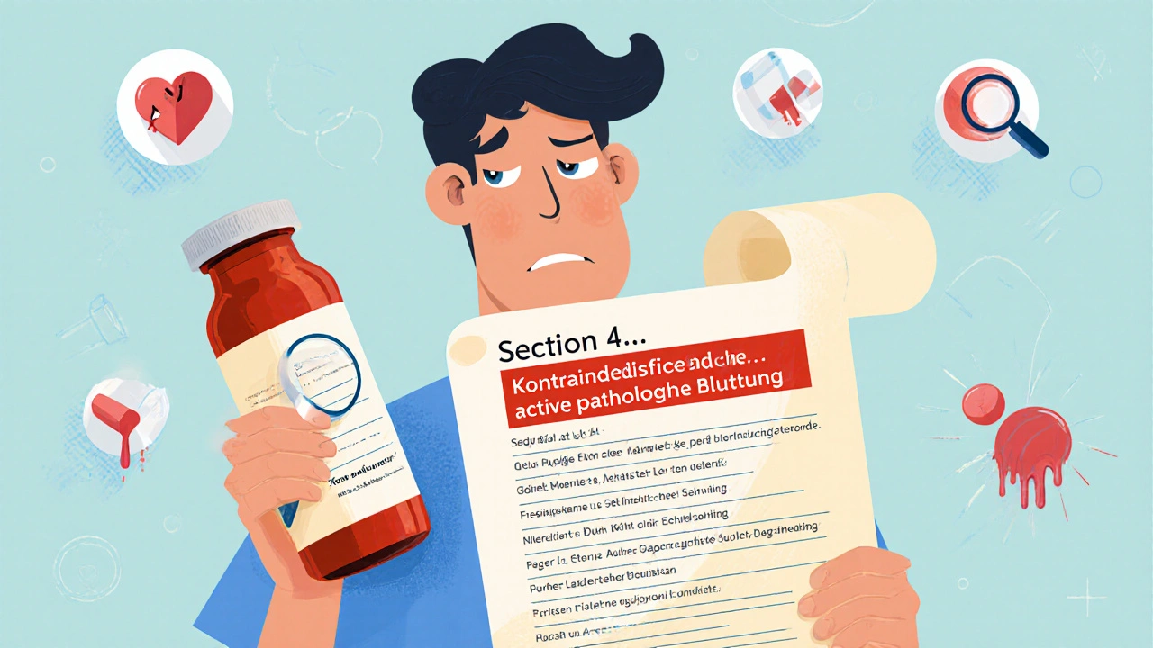 Wie Sie Kontraindikationen und Warnhinweise auf Arzneimittelpackungen richtig lesen