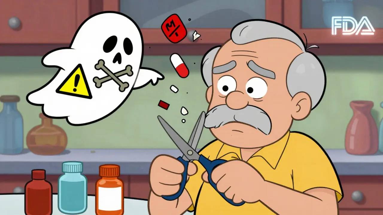 Wie Sie Kontamination beim Teilen oder Zerkleinern von Tabletten vermeiden