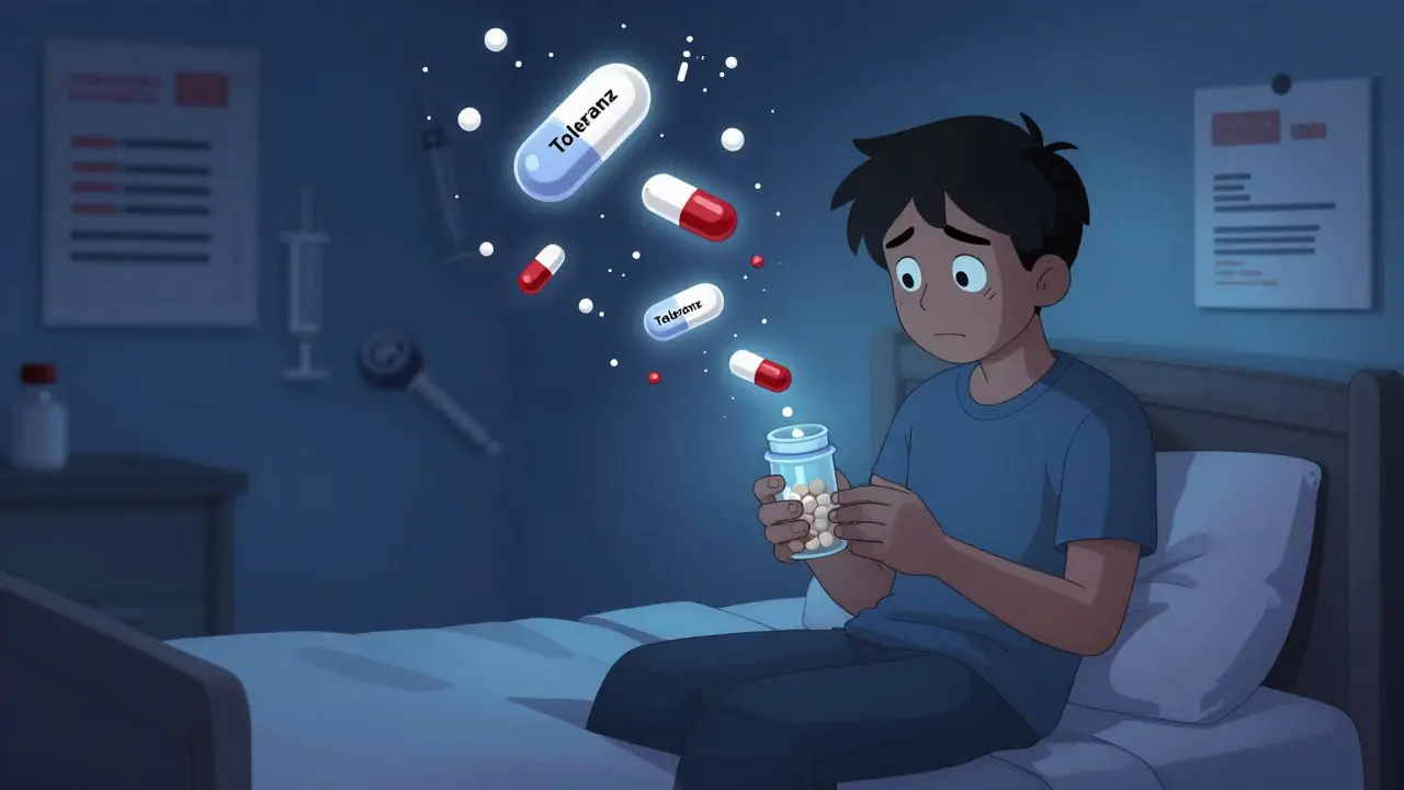 Opioid-Risiken: Toleranz, Abhängigkeit und Überdosis